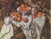 Paul Cezanne Still Life with Apples and Oranges (mk09) oil on canvas